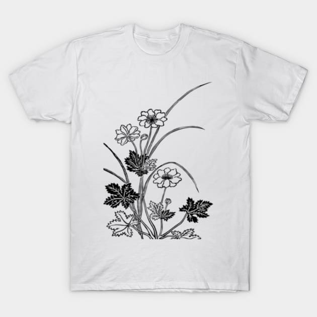 Flowers For My Lady T-Shirt by Tee-ps-shirt